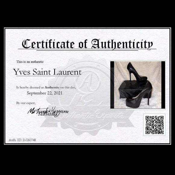 YSL Tribute Two Black Stiletto Heels - Picture 15 of 16